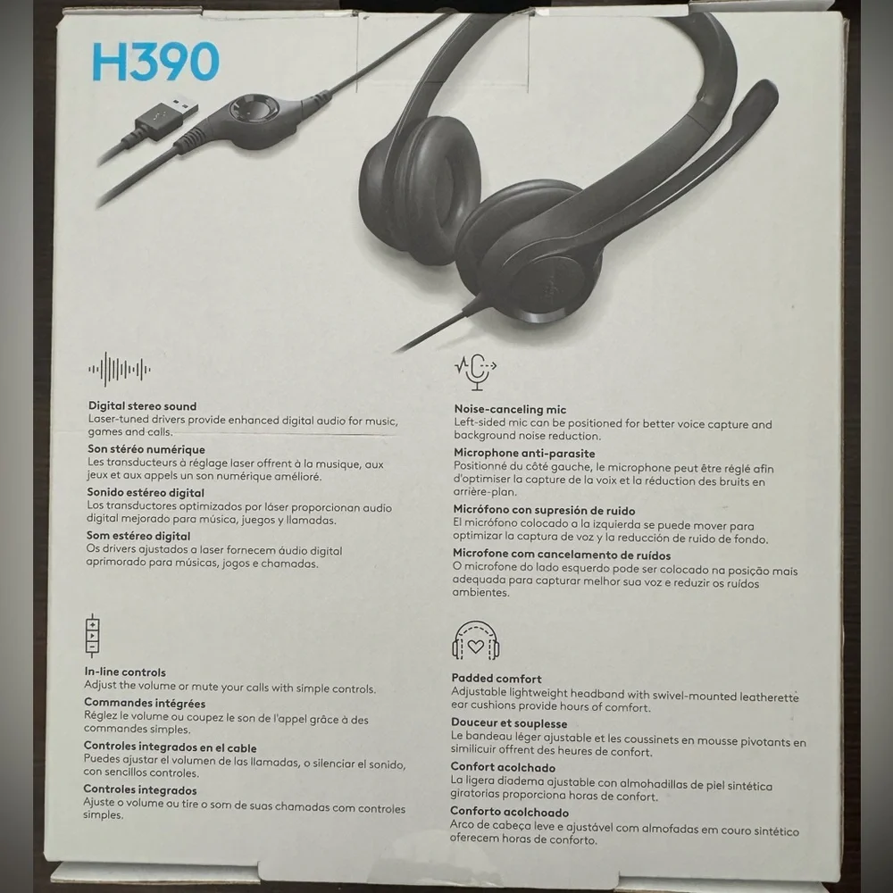 Logitech H390 usb headset